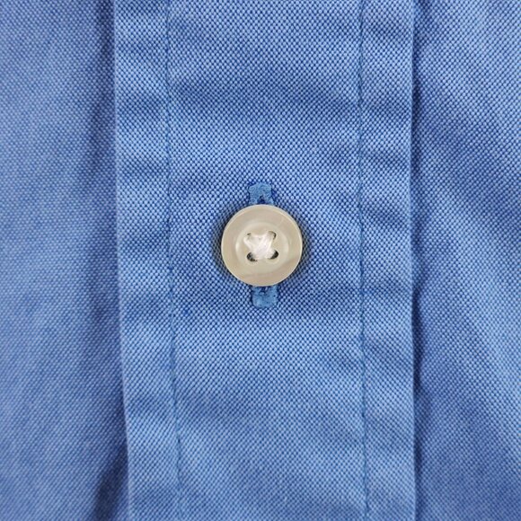 Gitman Bros Oxford Contrast Collar French Cuff USA All Cotton TTX 15.5 34 Shirt - Picture 6 of 16